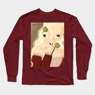 MAROON LADY Long Sleeve T-Shirt